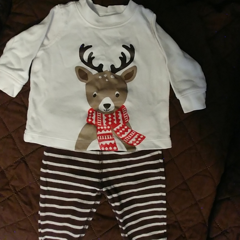🎀3 for $15🎀Carter's Reindeer Outfit